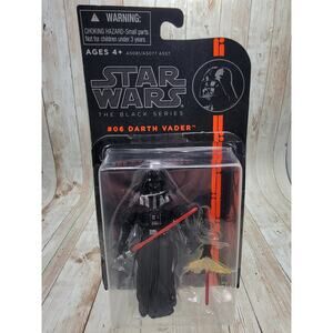 Darth Vader #06 2013 STAR WARS The Black Series MOC NEW